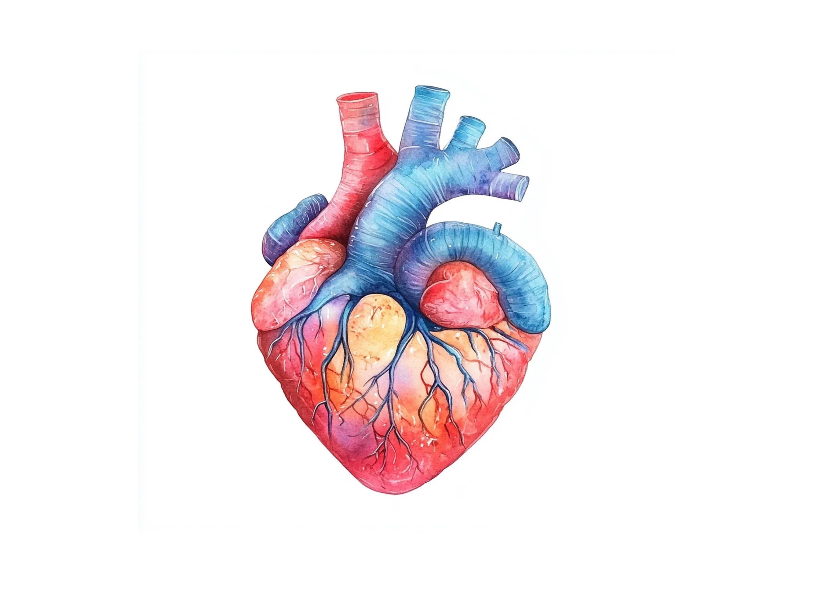 Anatomical Heart Clipart Bundle