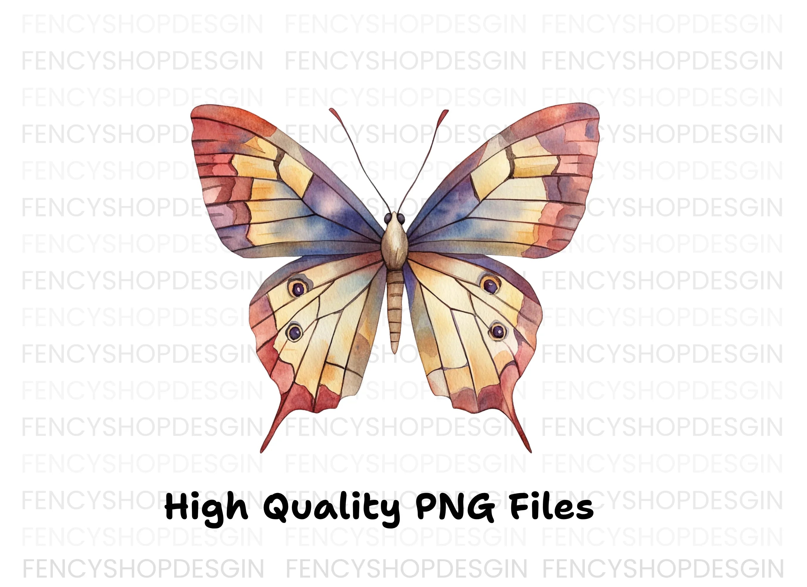 Elegant Butterfly Clipart Bundle