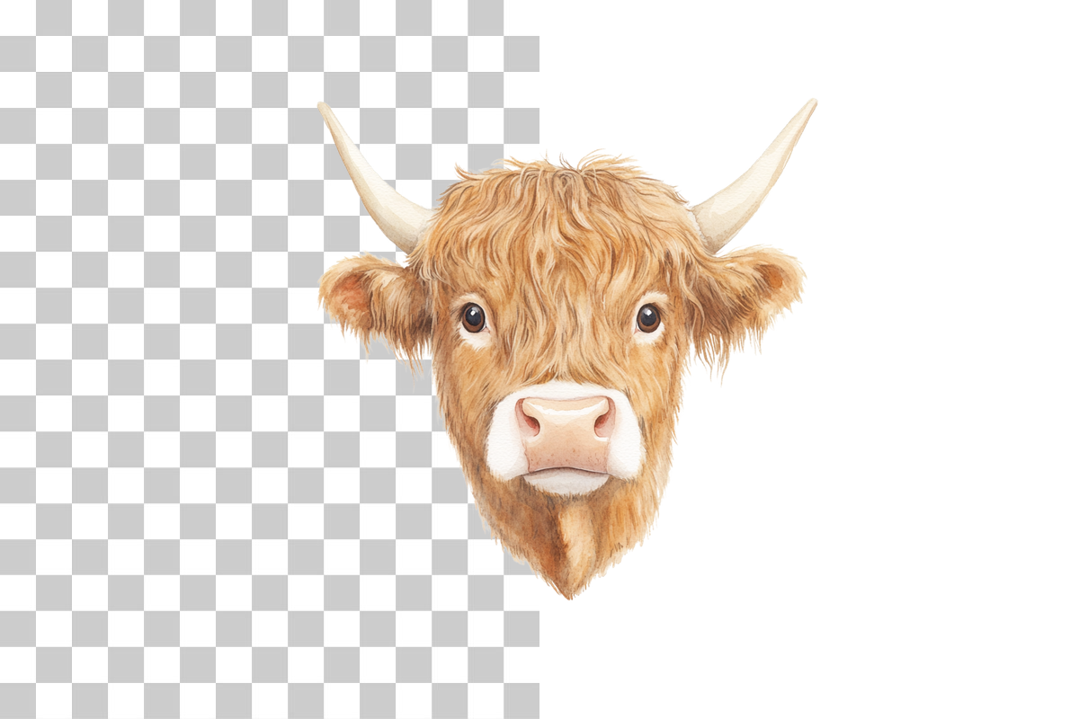 Highland Cow Design Mug Wrap Bundle