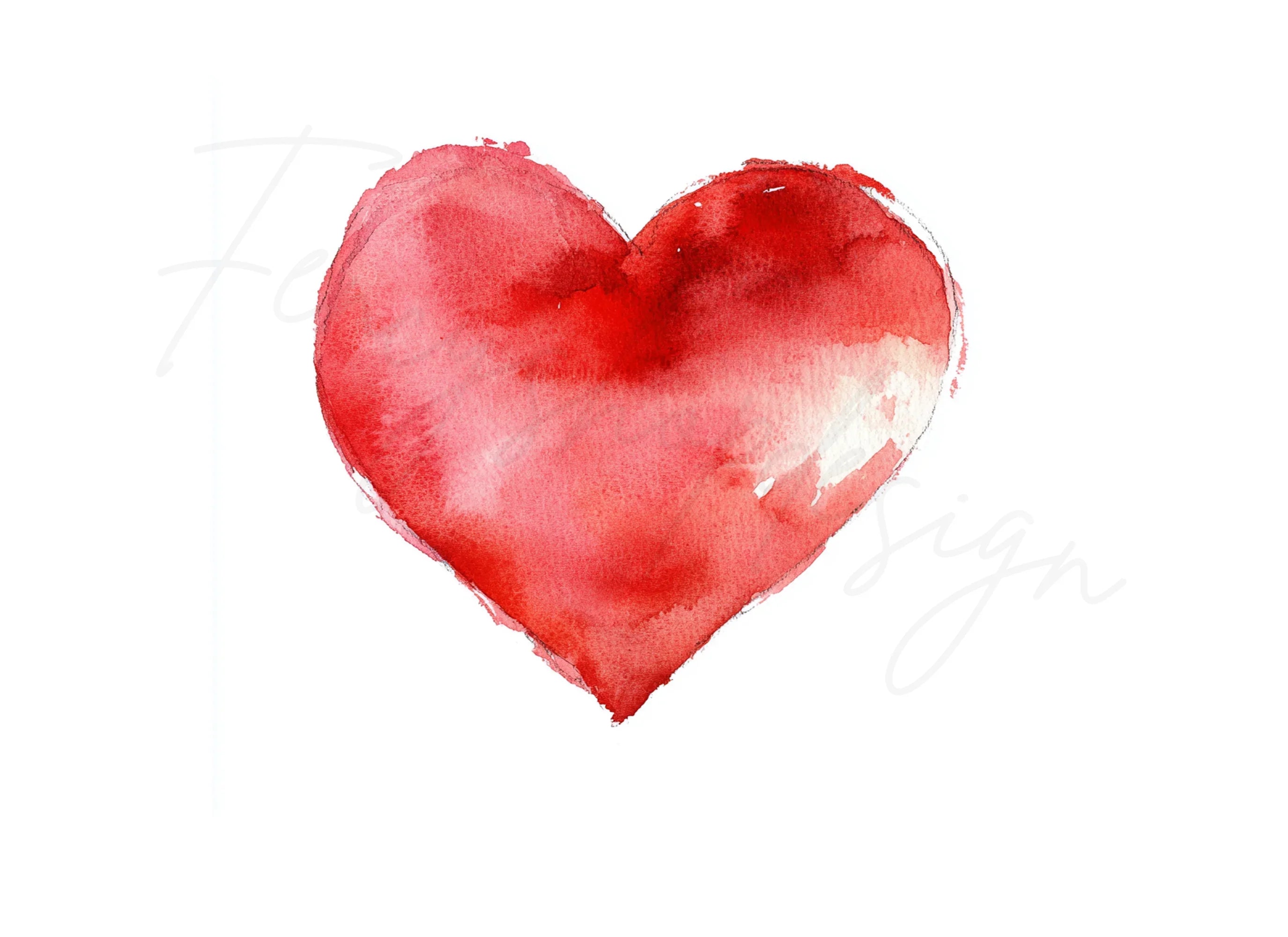 Lovely Heart Clipart Bundle