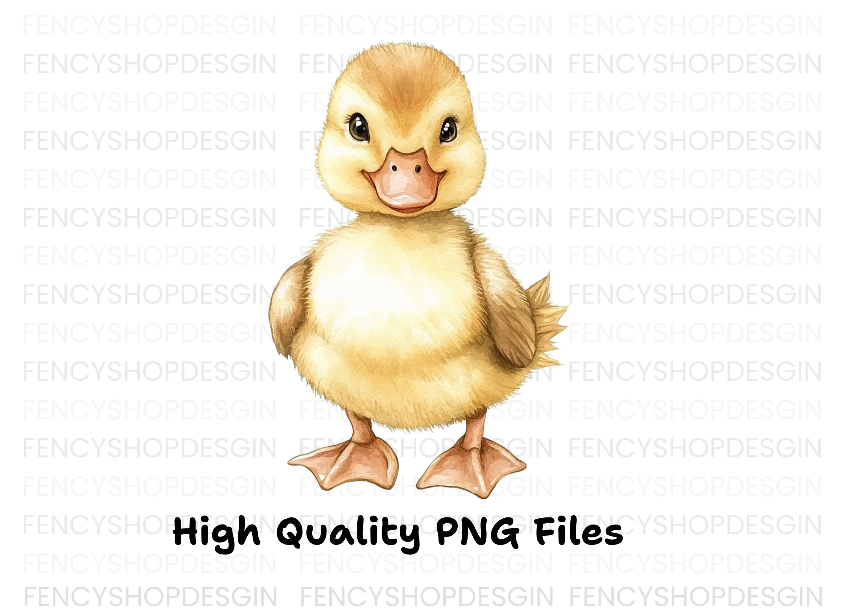 Adorable Baby Duckling Clipart Bundle