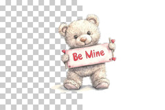 Valentine's Day Teddy Clipart Bundle - CraftNest - Digital Crafting and Art
