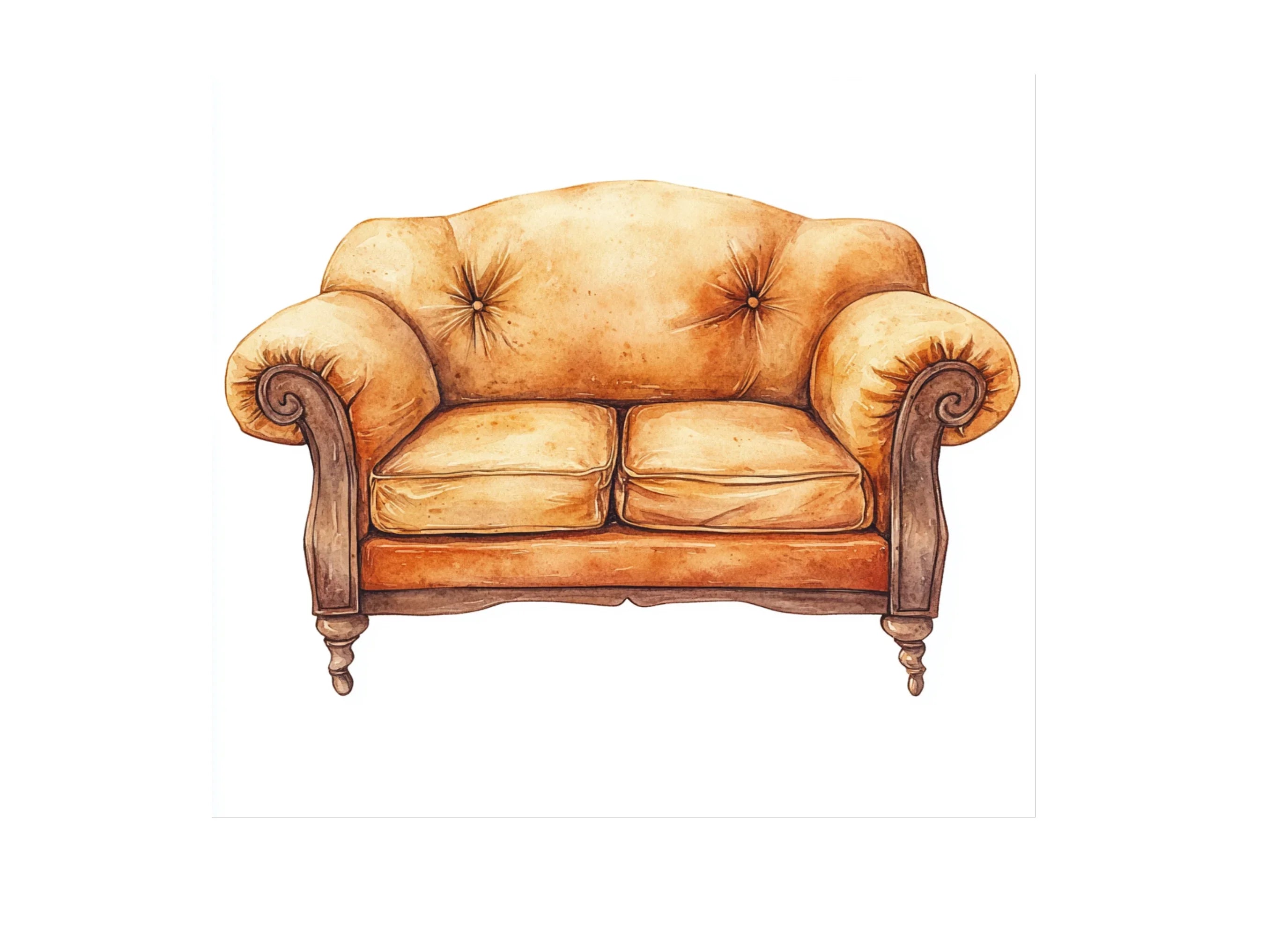 Elegant Armchair Clipart Bundle