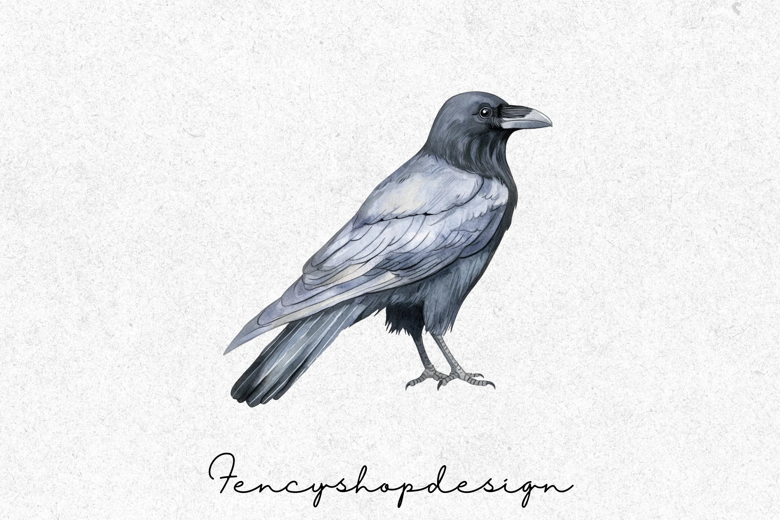 Crow Clipart Bundle