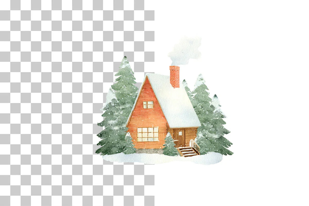 Christmas Countryside Clipart Bundle - CraftNest - Digital Crafting and Art