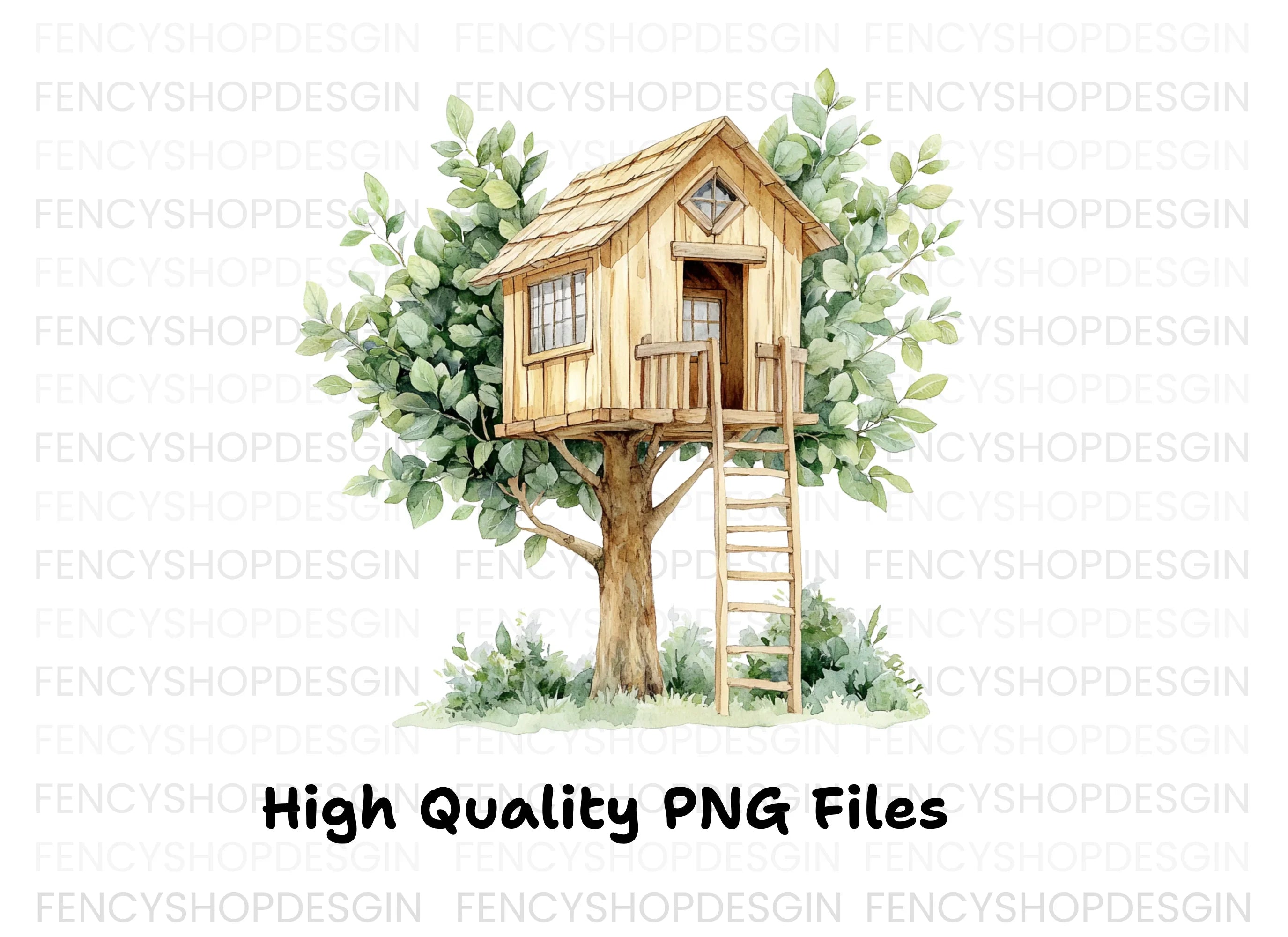 Treehouse Clipart Bundle