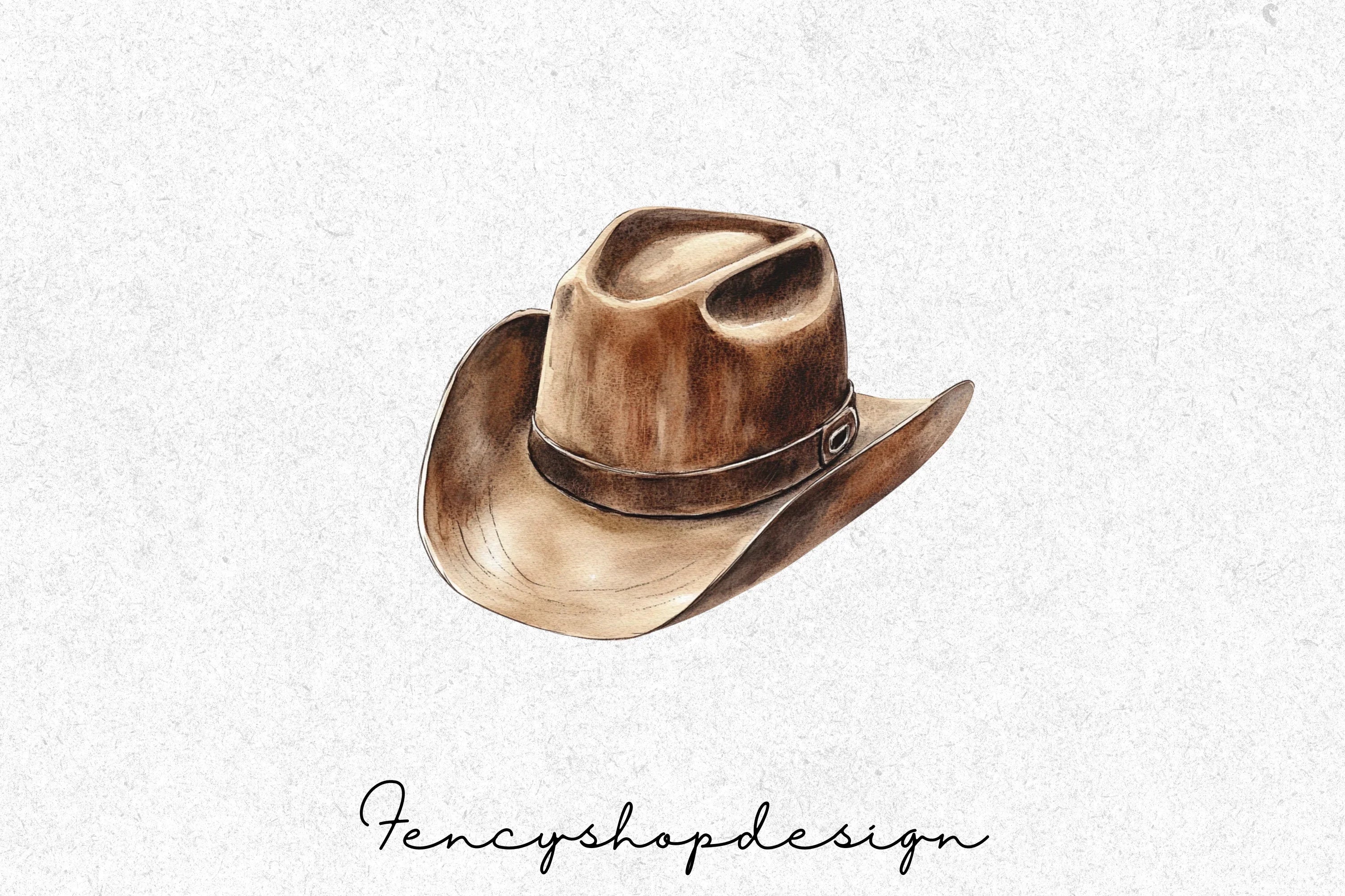 Cowboy Hat Clipart Bundle