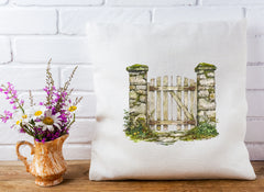 Garden Stone Wall Gate Clipart Bundle - CraftNest - Digital Crafting and Art