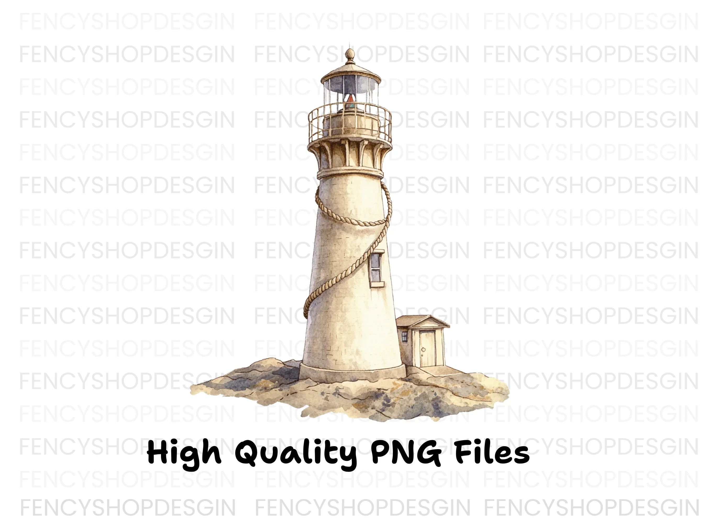 Lighthouse Clipart Bundle