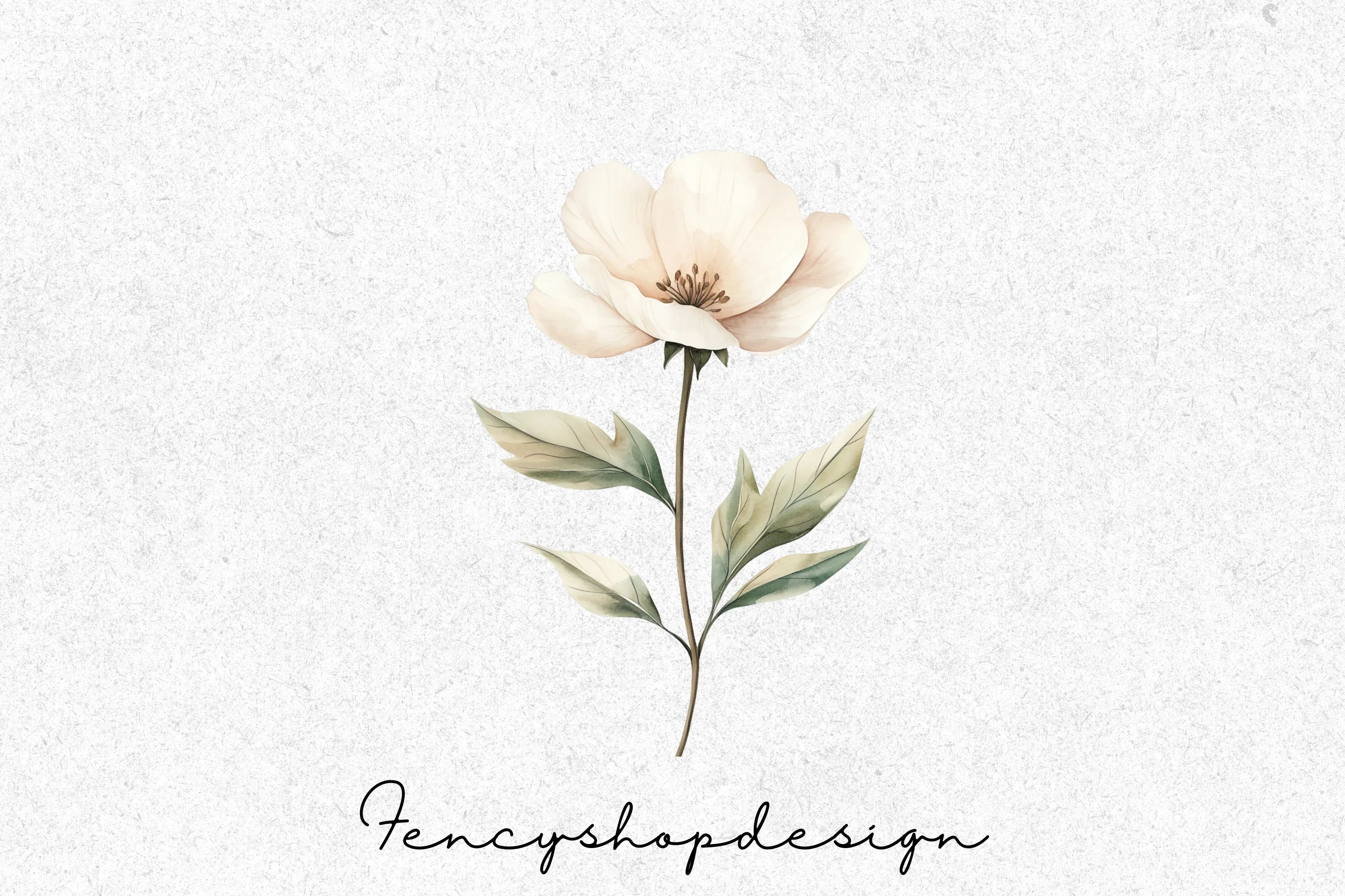Delicate Floral Clipart Bundle