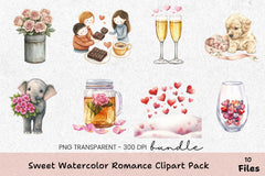 Sweet Romance Clipart Bundle - CraftNest - Digital Crafting and Art
