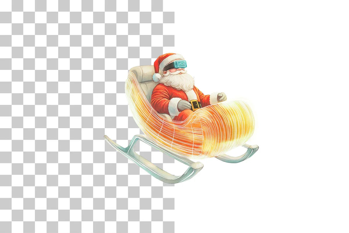 Santa with VR Clipart Bundle - CraftNest - Digital Crafting and Art