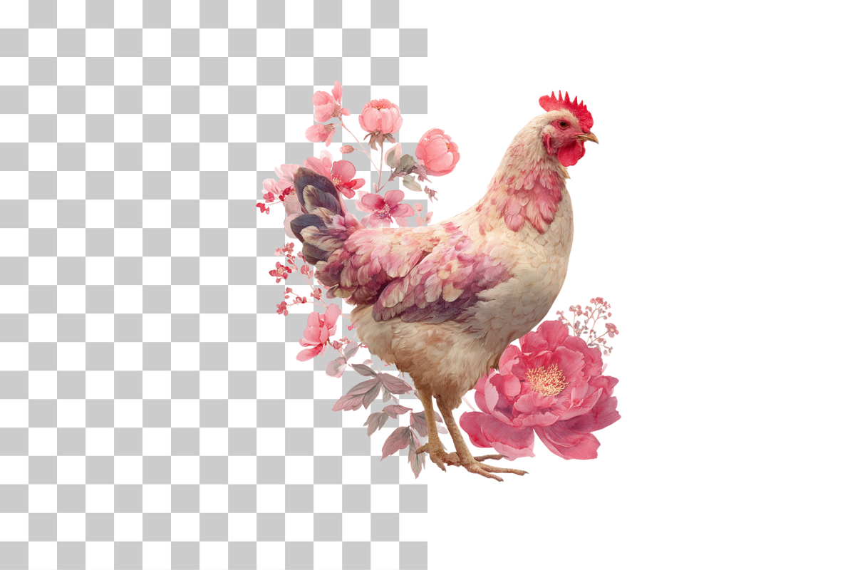 Chicken Clipart Bundle - 387 Unique Designs