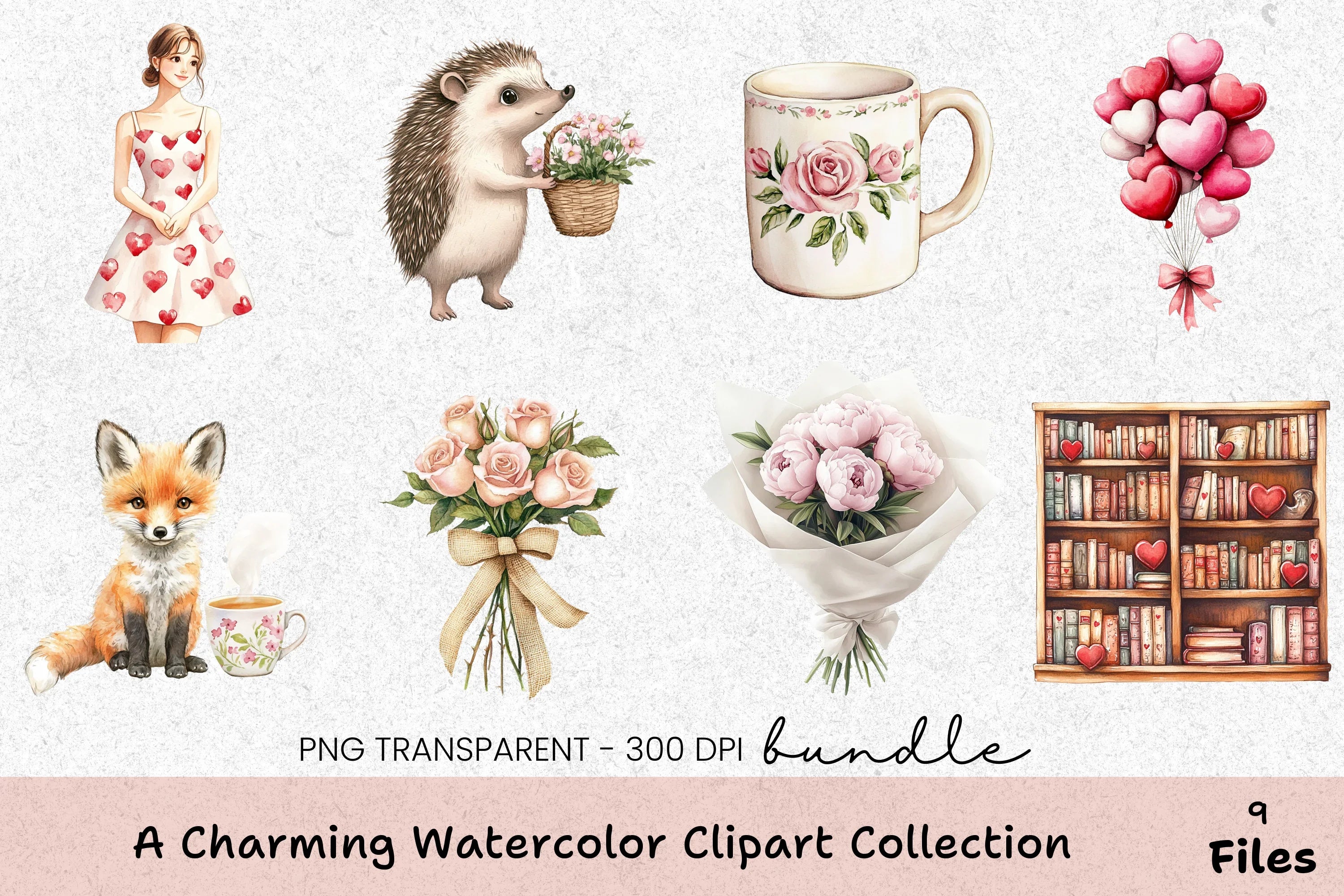Charming Clipart Collection Bundle - CraftNest - Digital Crafting and Art