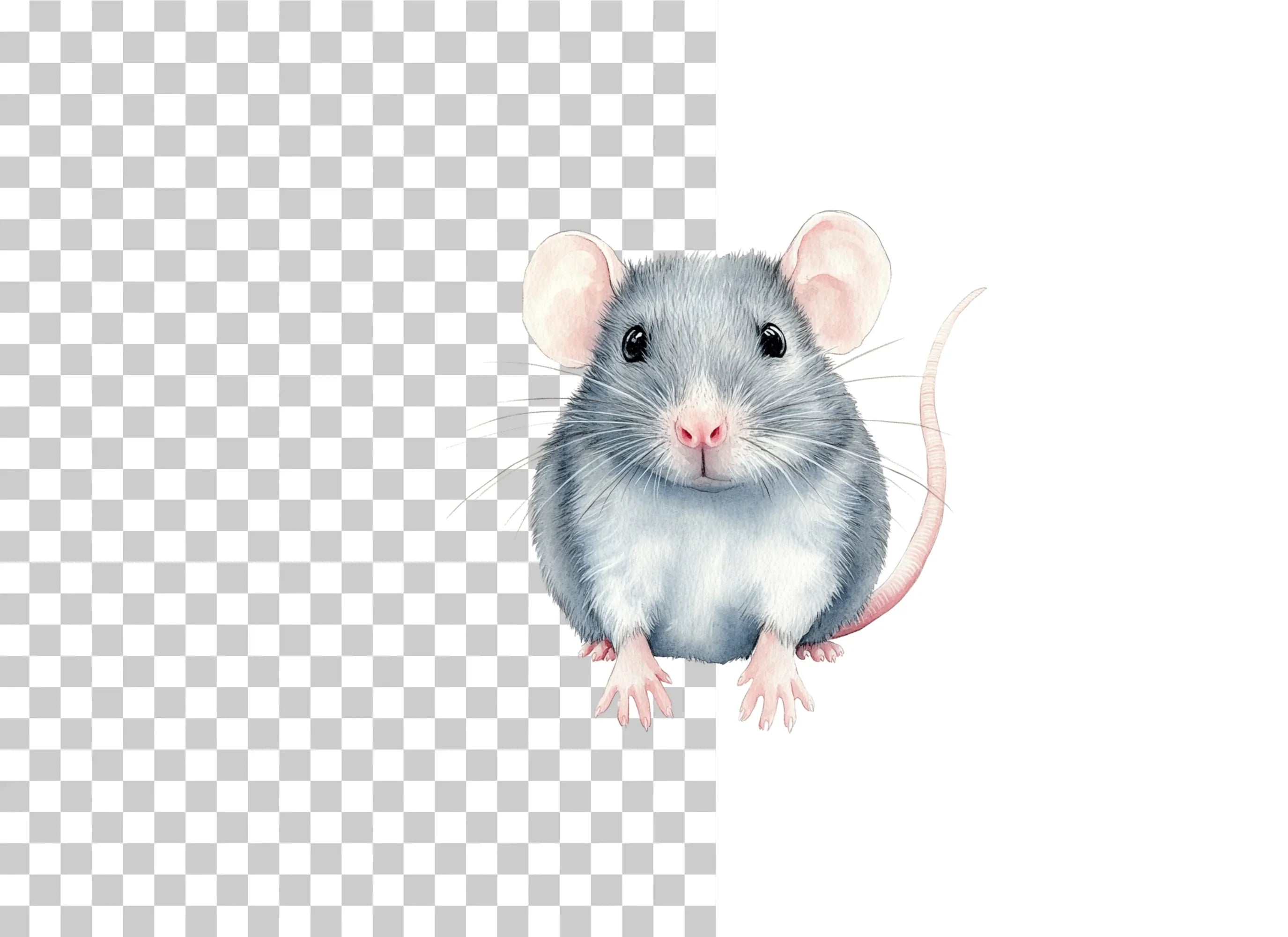 Pet Rat Illustration Clipart Bundle - CraftNest - Digital Crafting and Art