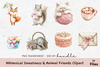 Whimsical Sweetness & Animal Friends Clipart Bundle