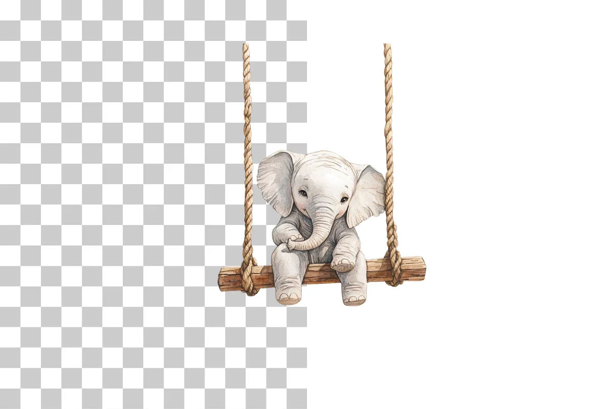 Cute Elephant Clipart Bundle - CraftNest - Digital Crafting and Art