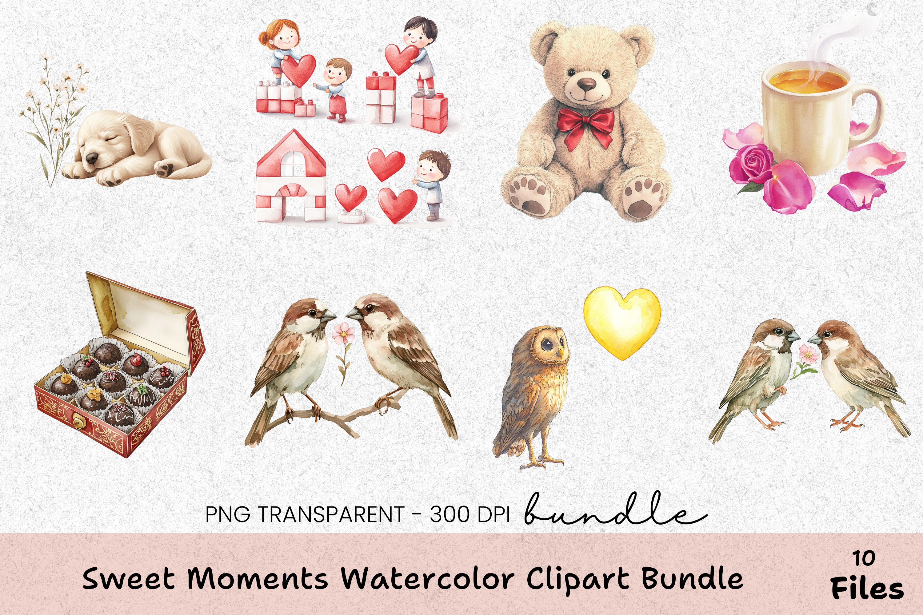 Sweet Moments Clipart Bundle