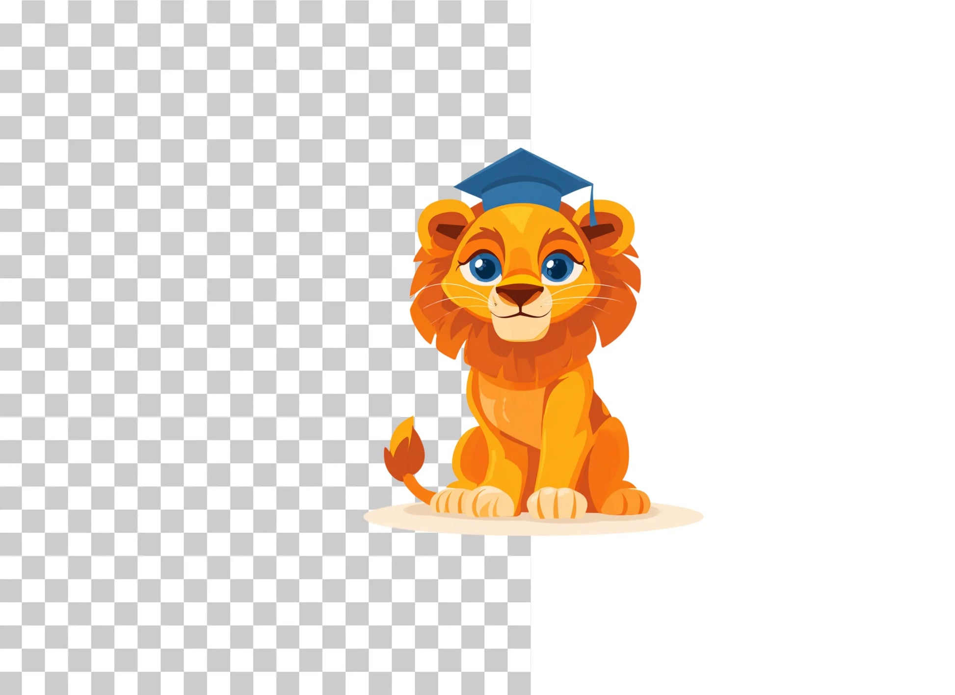 Lion Graduation Clipart Bundle - CraftNest - Digital Crafting and Art