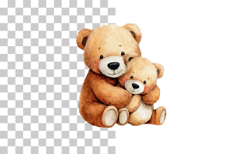 Teddy Bear Clipart Bundle Collection - CraftNest - Digital Crafting and Art