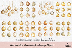 Ornaments Group Clipart Bundle - CraftNest - Digital Crafting and Art