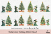 Holiday Witch Clipart Bundle