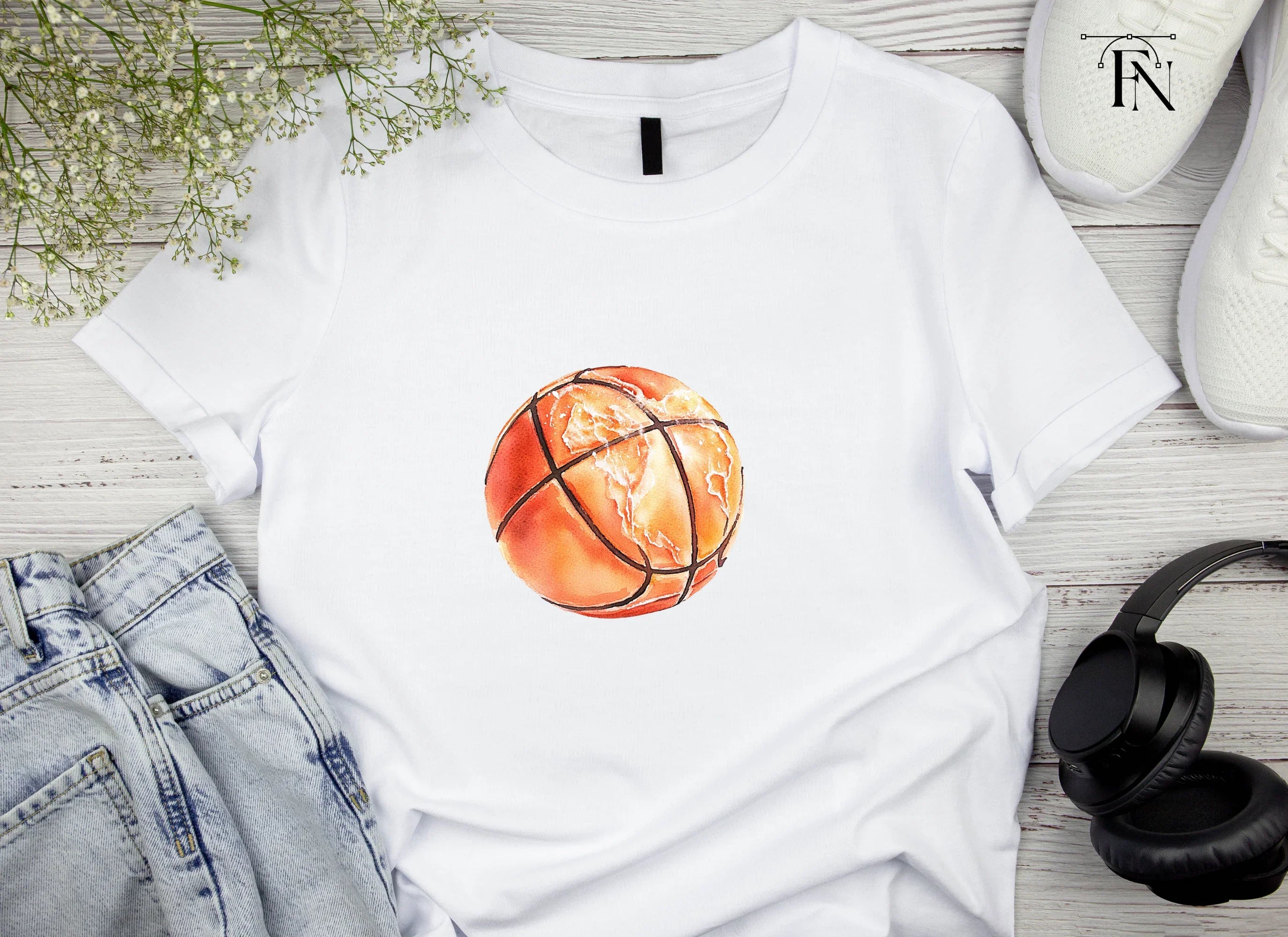 Basketball Earth Clipart Bundle