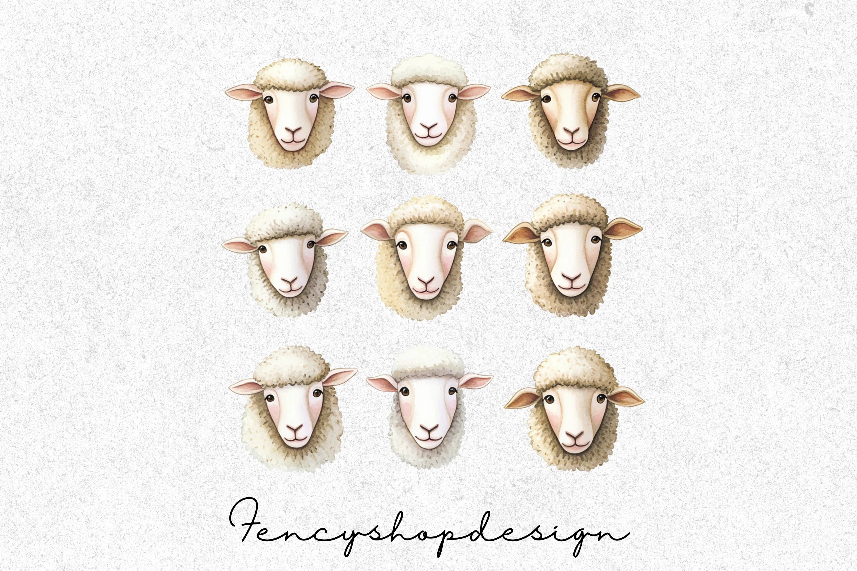 Sheep Clipart Bundle