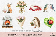 Sweet Collection Clipart Bundle - CraftNest - Digital Crafting and Art