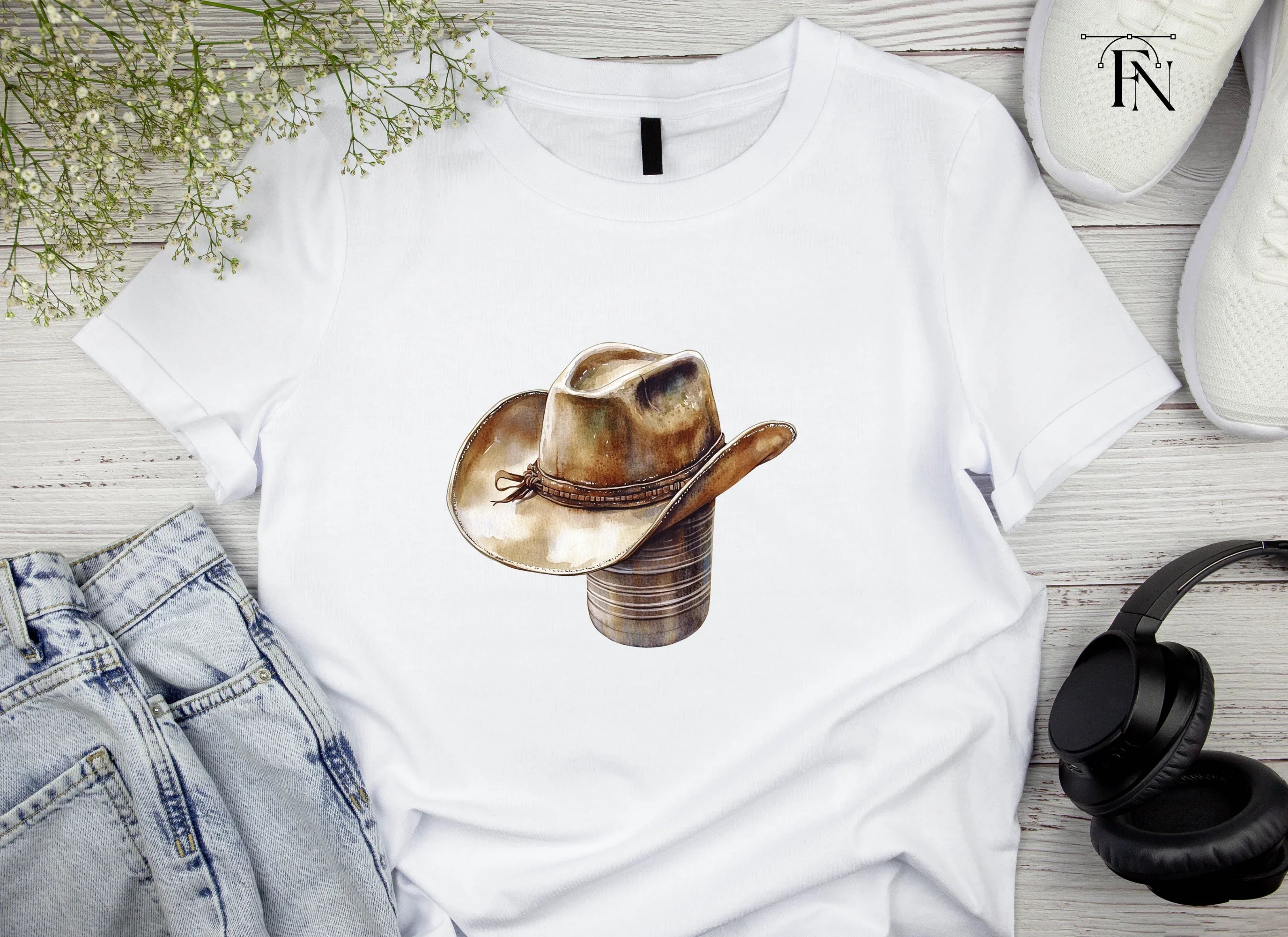 Cowboy Hat Clipart Bundle