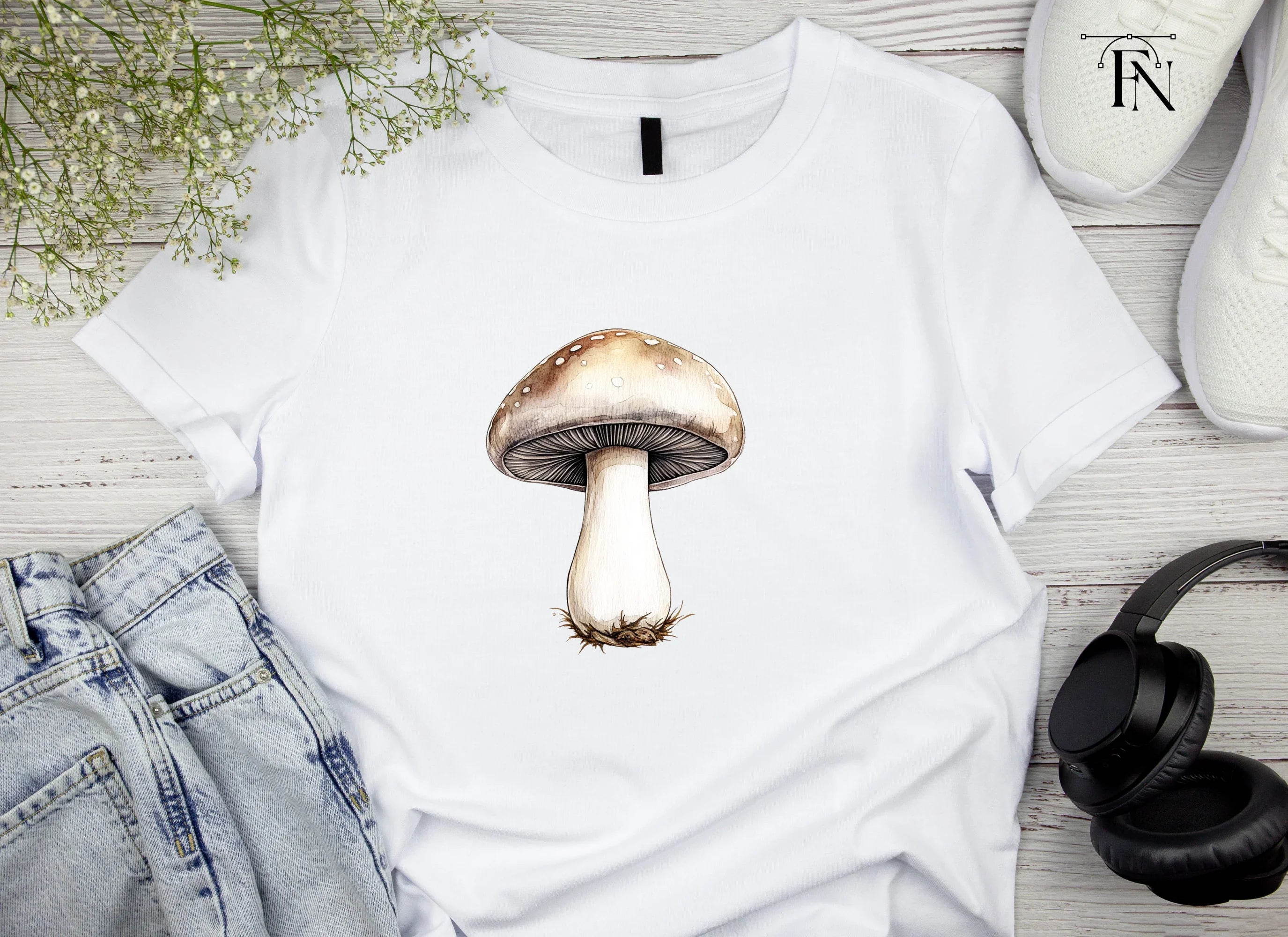 Mushroom Clipart Bundle