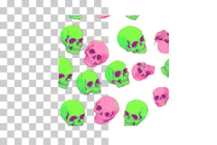 Neon Halloween Pattern Clipart Bundle - CraftNest - Digital Crafting and Art