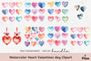 Heart Valentine's Day Clipart Bundle