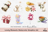 Lovely Moments Graphics Set Clipart Bundle