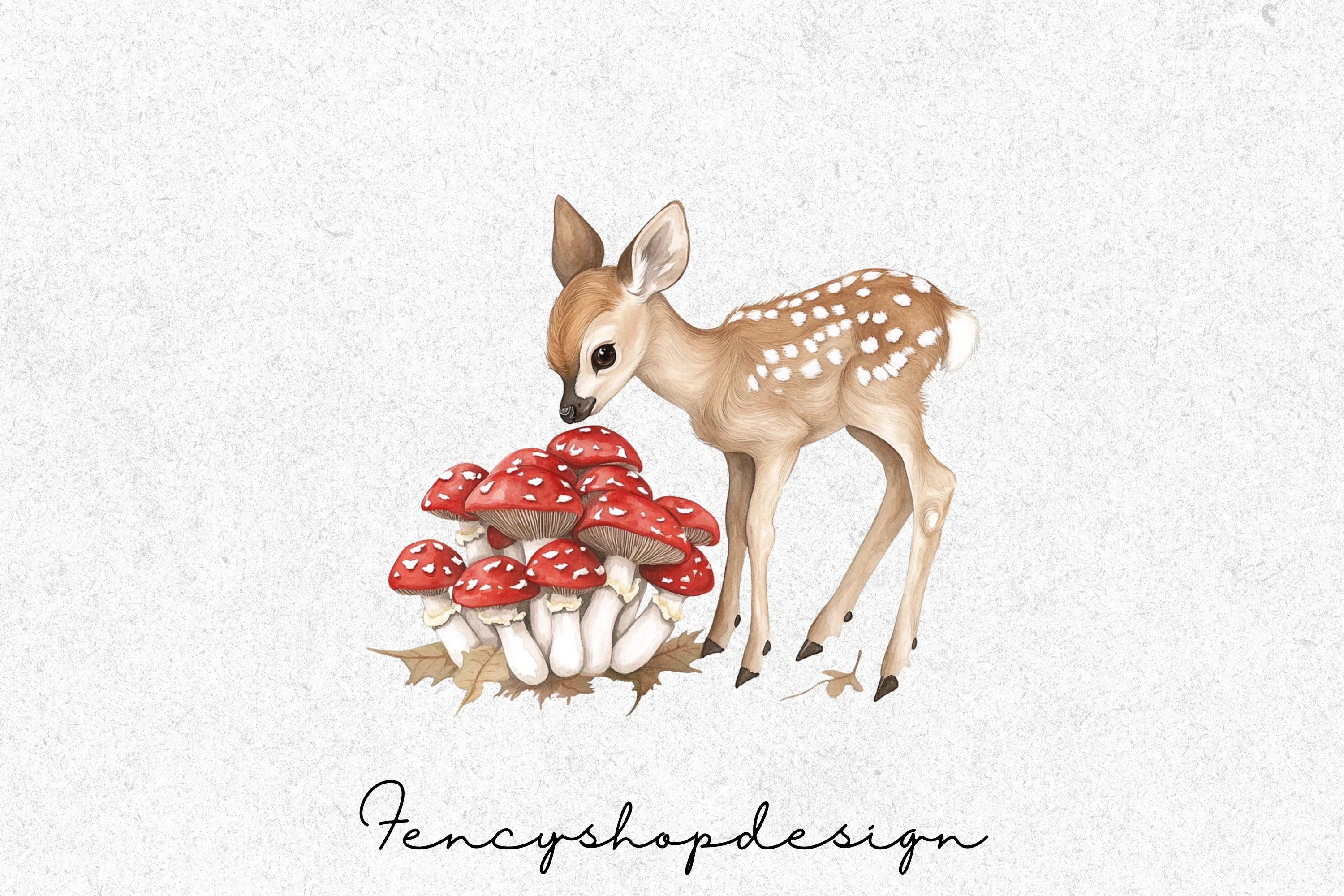 Cute Woodland Creatures Clipart Bundle