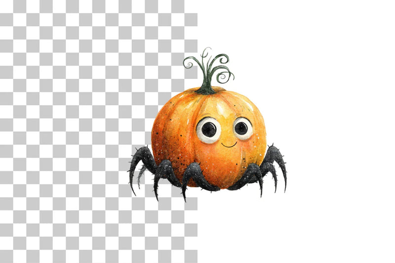 Spooky Pumpkin Clipart Bundle - CraftNest - Digital Crafting and Art