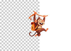 Monkey School Clipart Bundle - CraftNest - Digital Crafting and Art