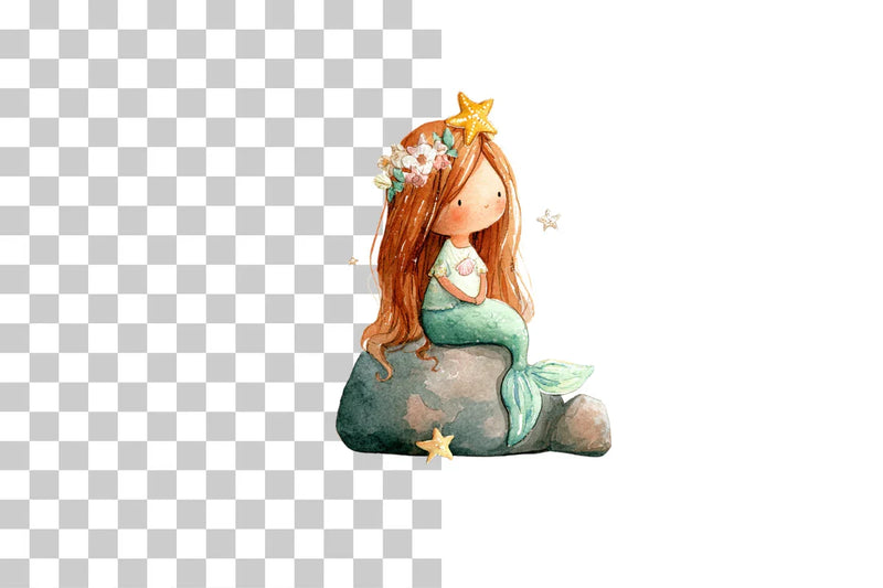 Mermaid Clipart Bundle - CraftNest - Digital Crafting and Art