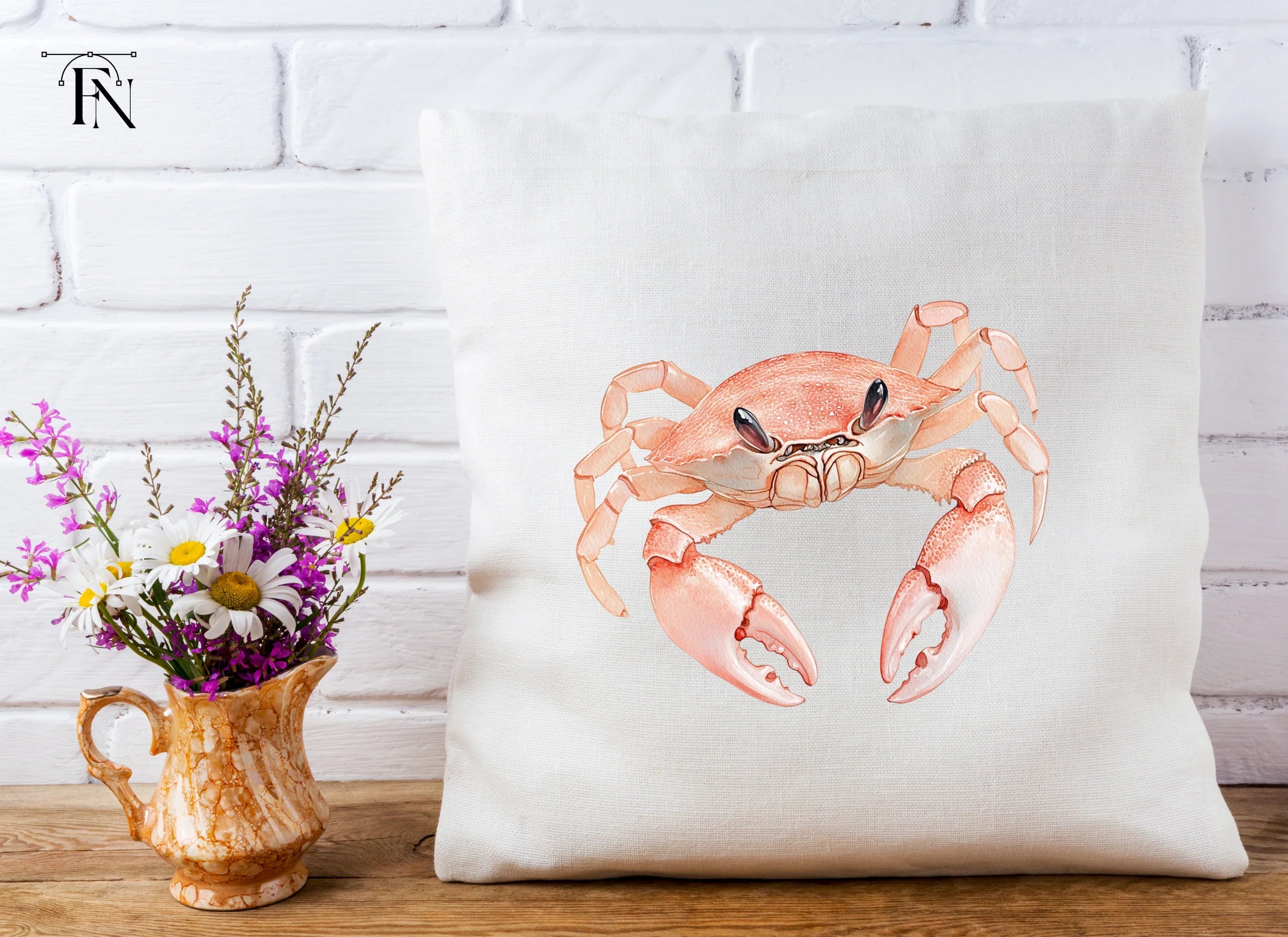 Cute Crab Clipart Bundle