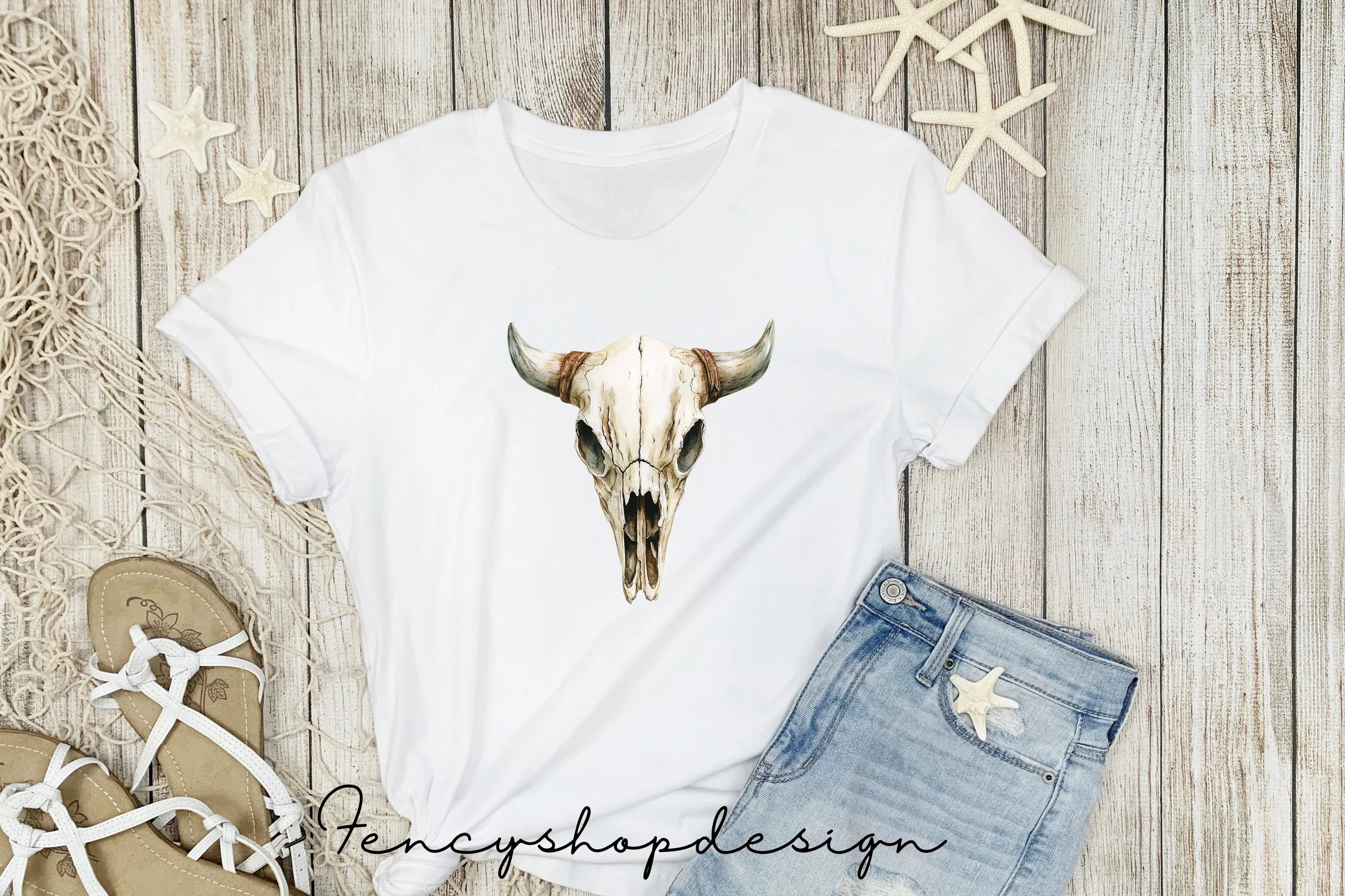 Animal Skulls Clipart Bundle