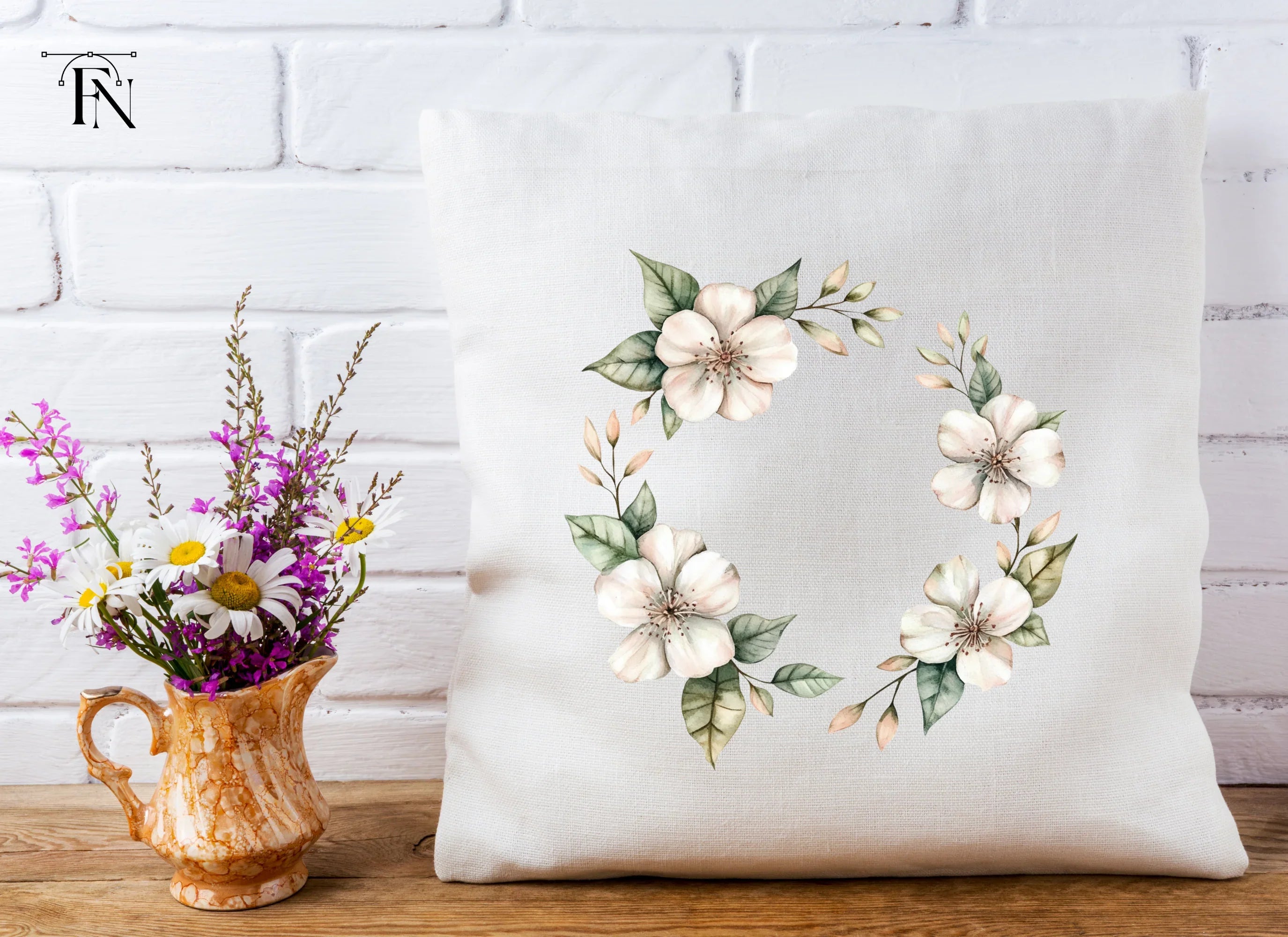 Floral Frames Clipart Bundle