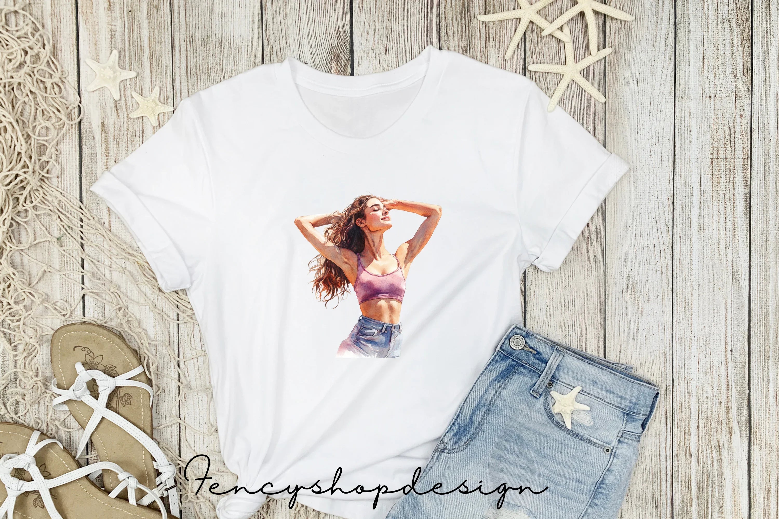 Dynamic Dancing Women Clipart Bundle
