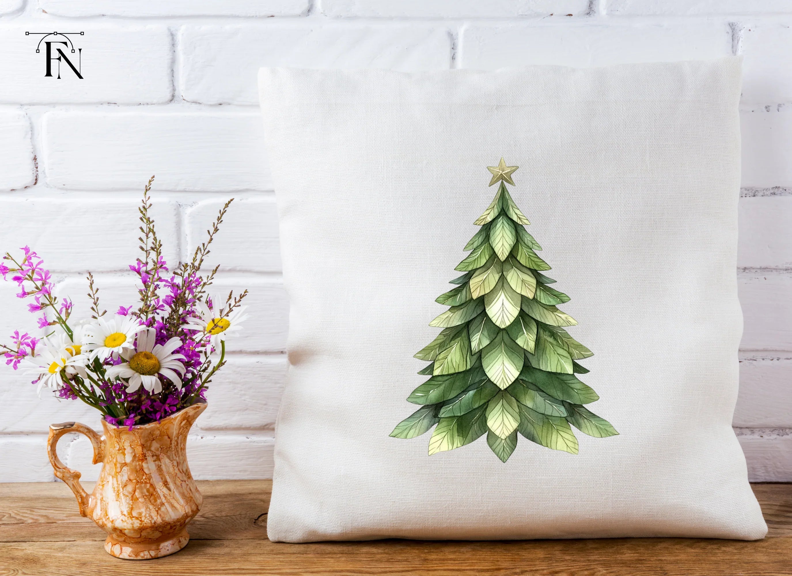 Christmas Tree Clipart Bundle