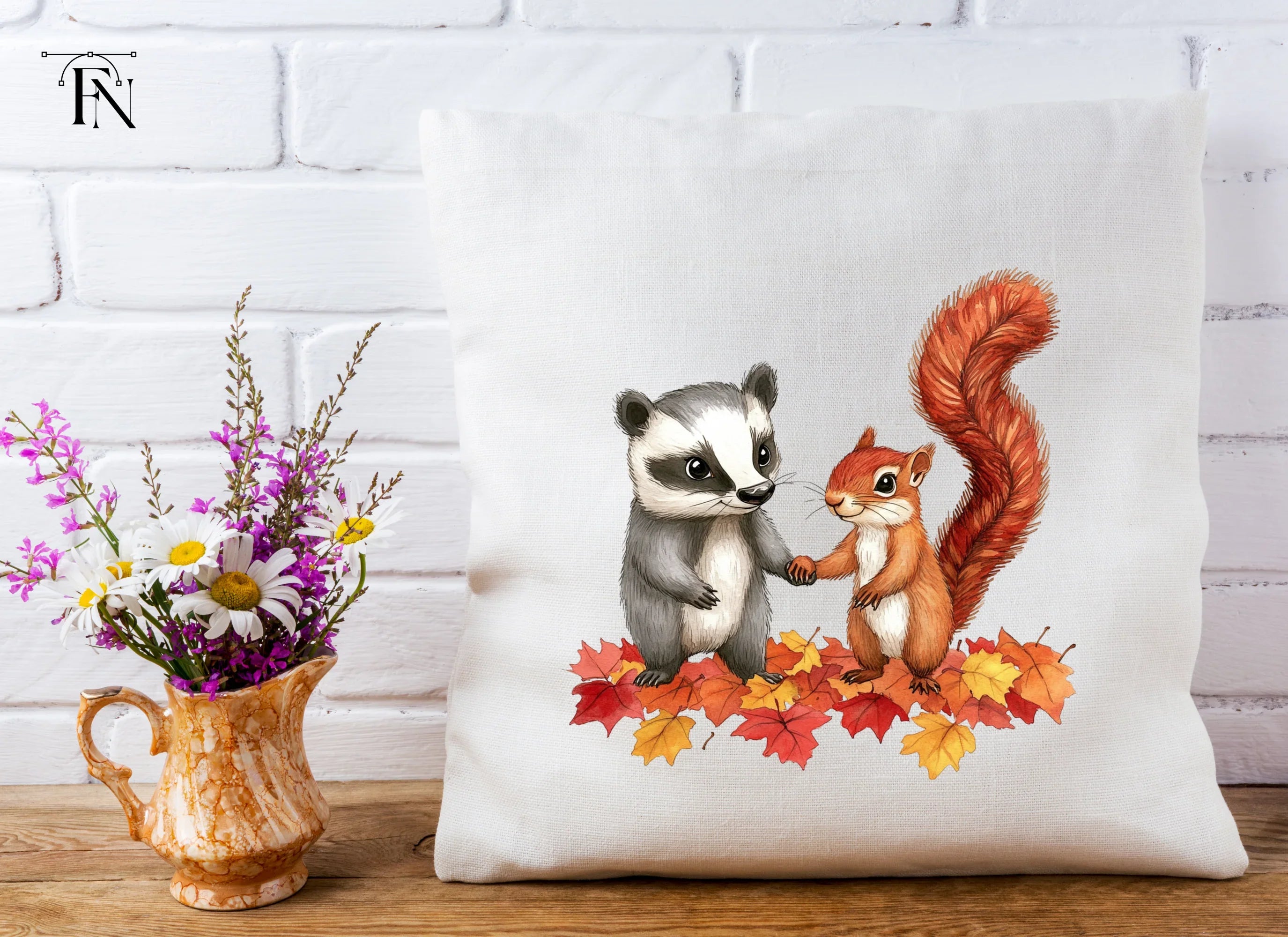Autumn Forest Friends Clipart Bundle