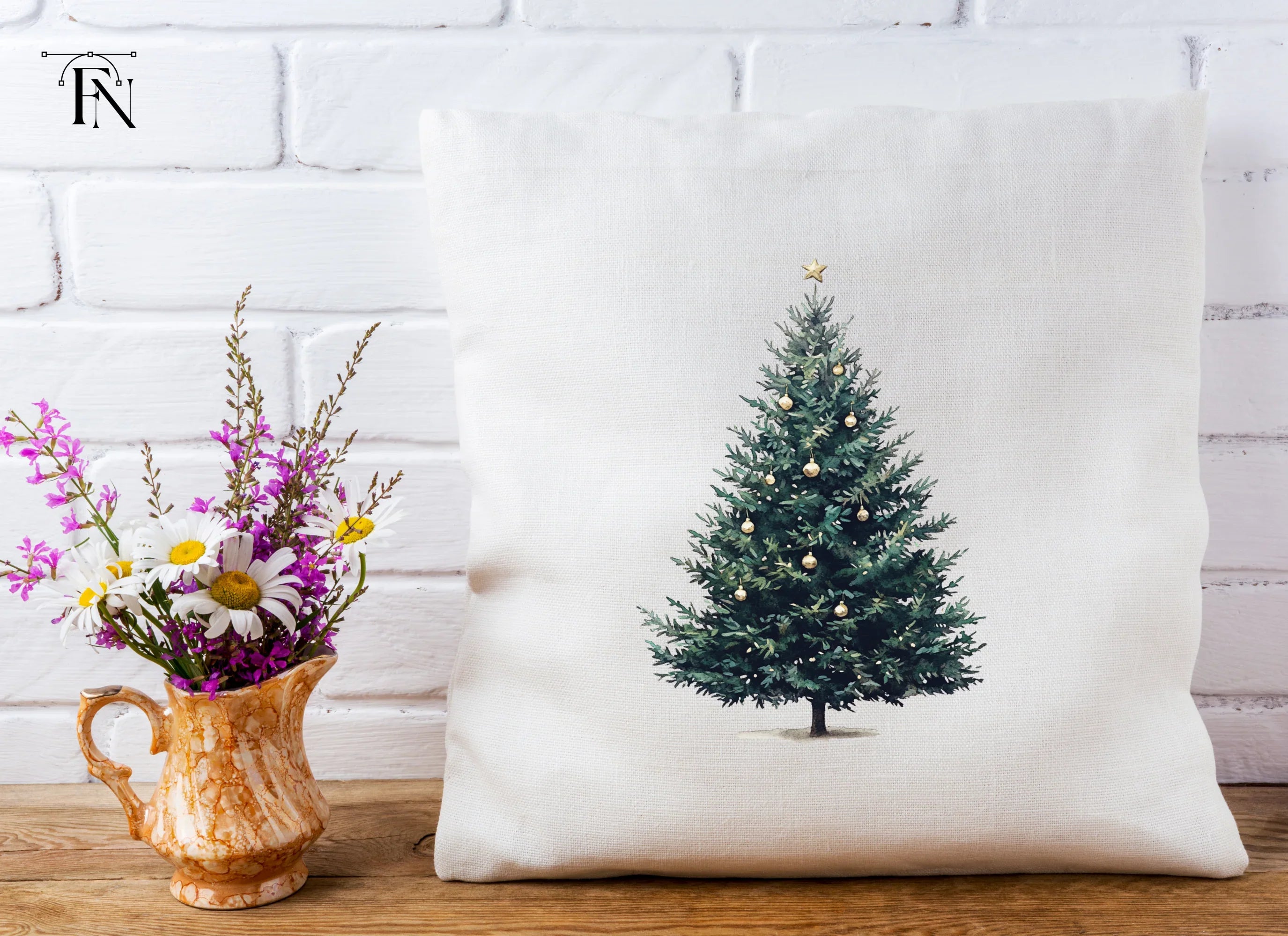 Christmas Tree Clipart Bundle