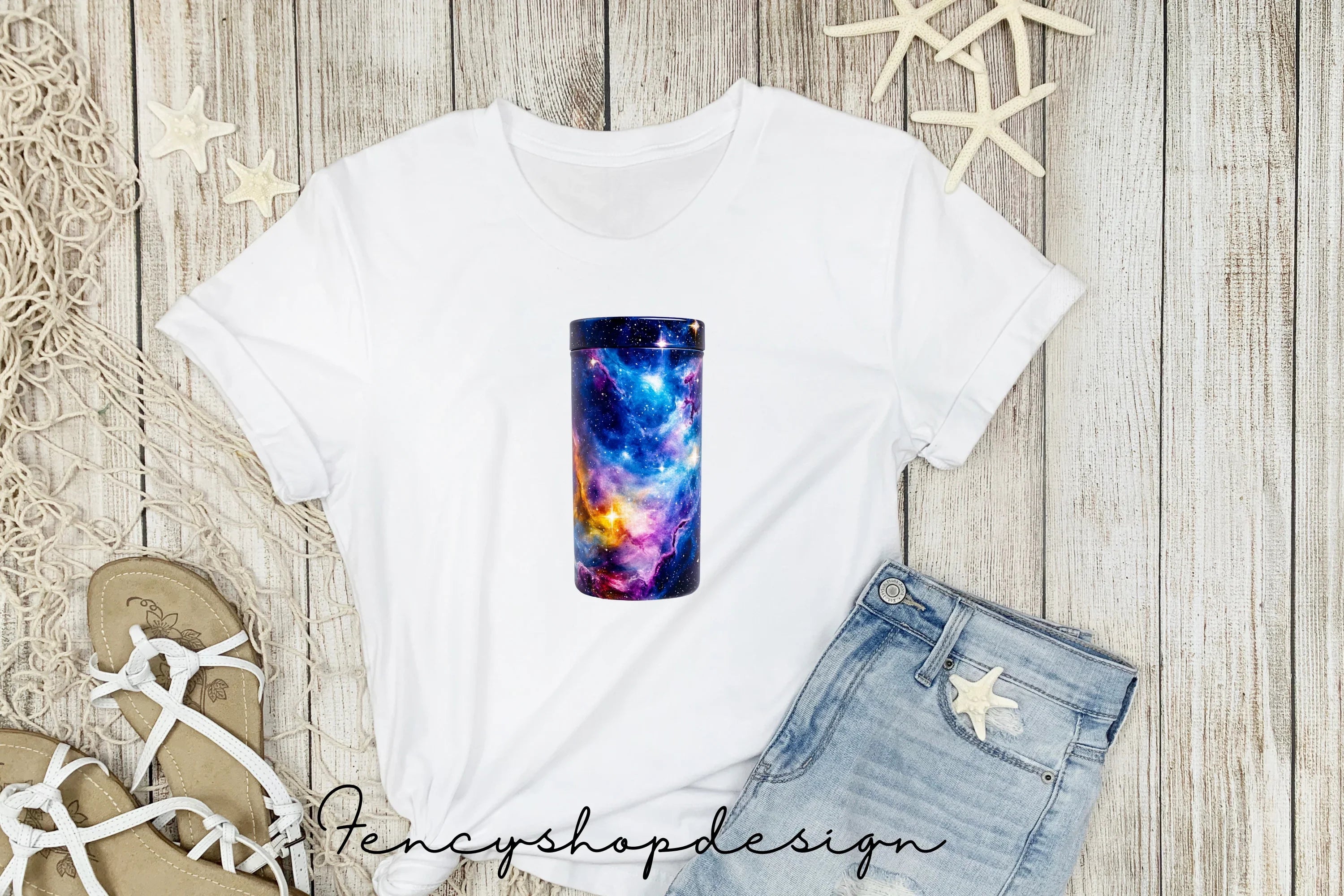 Cosmic Cloud Tumbler Clipart Bundle