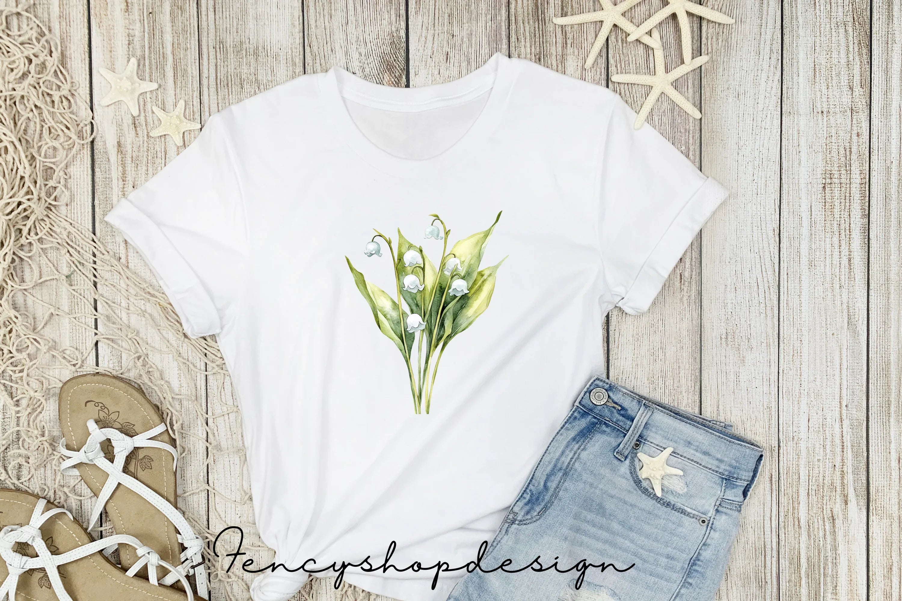Lily of the Valley Clipart Bundle