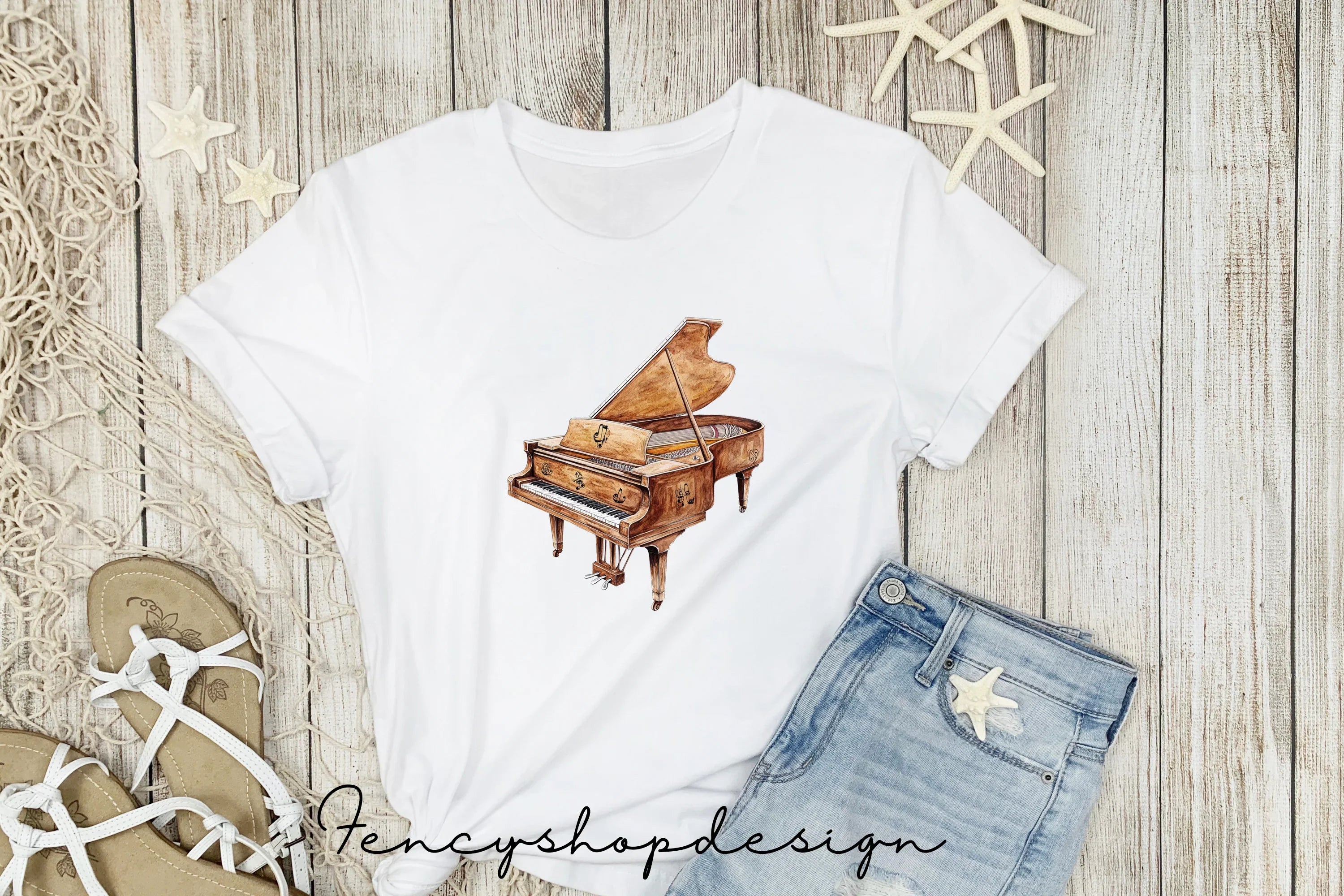 Piano Clipart Bundle
