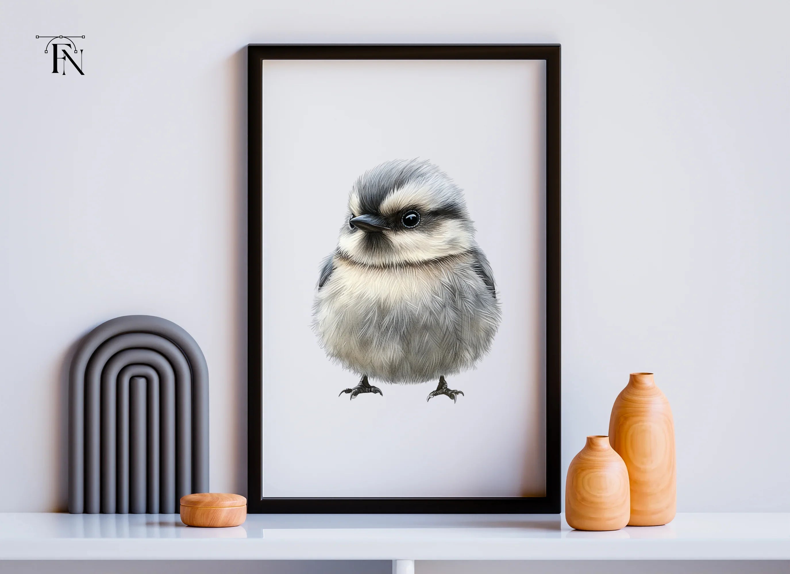 Cute Baby Bird Illustration Clipart Bundle