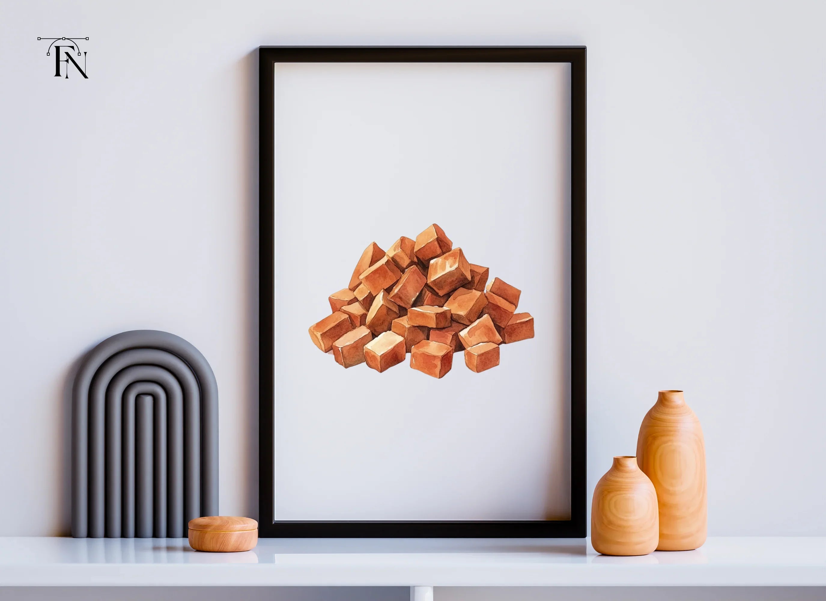 Piles of Bricks Clipart Bundle